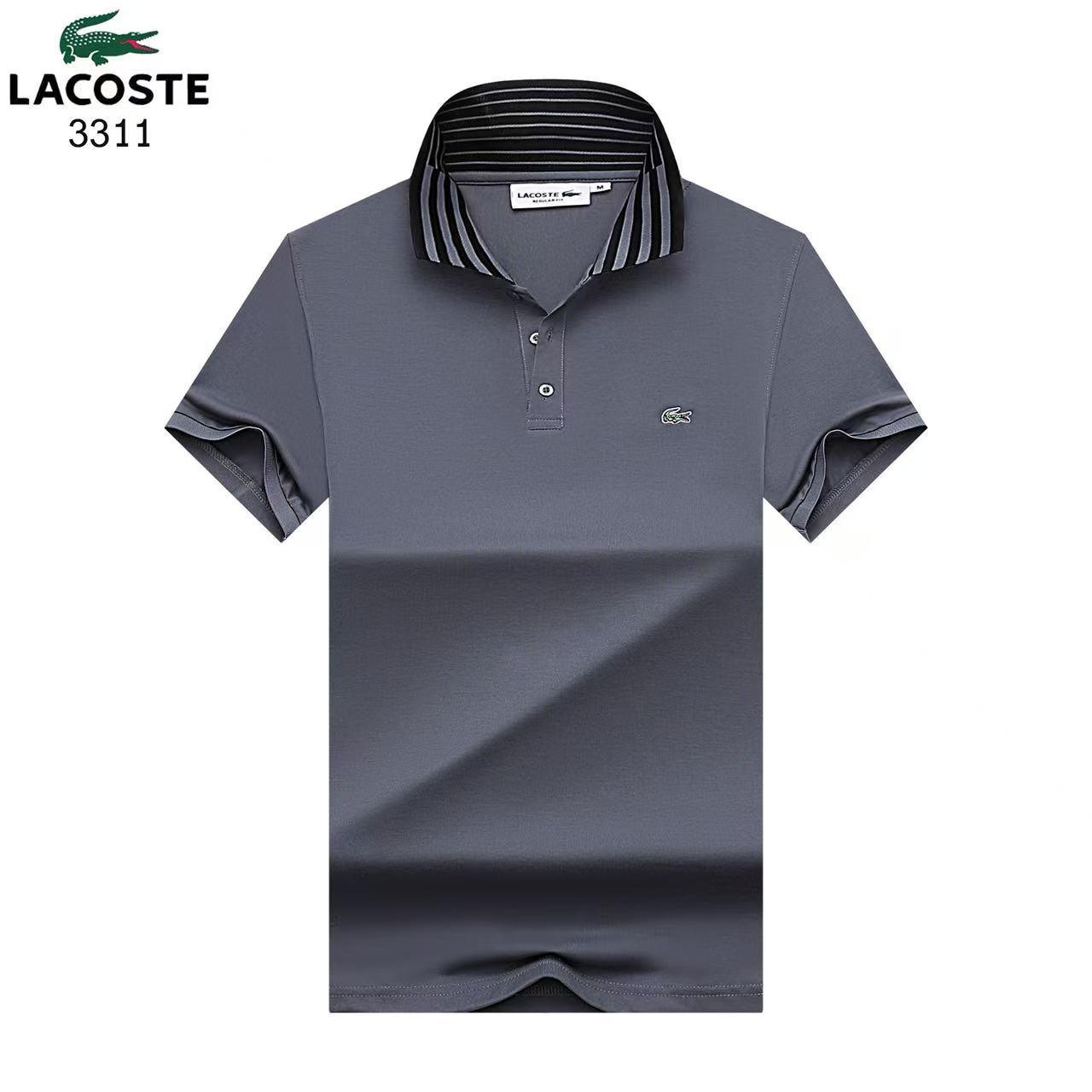 Lacoste Short Sleeve Polo Shirts For Men # 306844