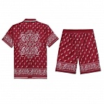 D&G Short Sleeve  Shirt and Shorts Set For Men # 305799, cheap D&G Tracksuits