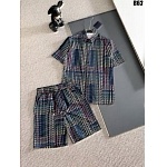Louis Vuitton Short Sleeve Polo Shirt and Shorts Set For Men For Men # 305809