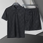 Louis Vuitton Short Sleeve Polo Shirt and Shorts Set For Men For Men # 305810