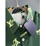 Louis Vuitton Short Sleeve Polo Shirt and Shorts Set For Men For Men # 305812, cheap LV Shirt Short Set