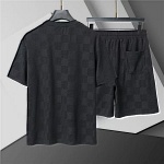 Louis Vuitton Short Sleeve Shirt and Shorts Set For Men For Men # 305822, cheap LV Shirt Short Set