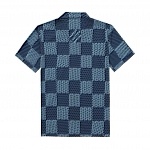 Louis Vuitton Short Sleeve Polo Shirt and Shorts Set For Men For Men # 305825, cheap LV Shirt Short Set