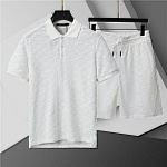 Louis Vuitton Short Sleeve Polo Shirt and Shorts Set For Men For Men # 305829, cheap LV Shirt Short Set