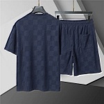 Louis Vuitton Short Sleeve Shirt and Shorts Set For Men For Men # 305832, cheap LV Shirt Short Set