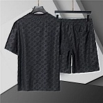 Louis Vuitton Short Sleeve Shirt and Shorts Set For Men For Men # 305835, cheap LV Shirt Short Set