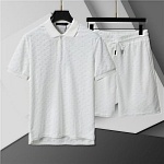 Louis Vuitton Short Sleeve Polo Shirt and Shorts Set For Men For Men # 305837