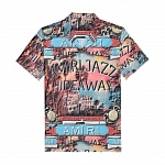 Amiri Short Sleeve Shirt and Shorts Set For Men For Men # 305841, cheap Amiri Shirt Short