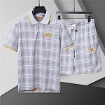 Burberry Short Sleeve Polo Shirt and Shorts Set For Men For Men # 305844, cheap Burberry