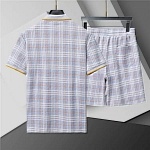 Burberry Short Sleeve Polo Shirt and Shorts Set For Men For Men # 305844, cheap Burberry