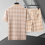 Burberry Short Sleeve Polo Shirt and Shorts Set For Men For Men # 305845, cheap Burberry