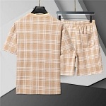 Burberry Short Sleeve Shirt and Shorts Set For Men For Men # 305848, cheap Burberry