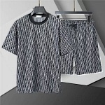Dior Short Sleeve Polo Shirt and Shorts Set For Men For Men # 305855