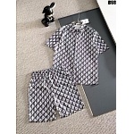 Dior Short Sleeve Polo Shirt and Shorts Set For Men For Men # 305856, cheap Dior Shirt Short Set