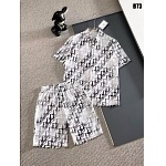 Dior Short Sleeve Polo Shirt and Shorts Set For Men For Men # 305859