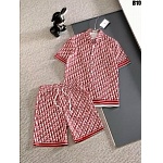 Dior Short Sleeve Polo Shirt and Shorts Set For Men For Men # 305863