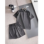 Lacoste Short Sleeve Polo Shirt and Shorts Set For Men For Men # 305896, cheap Lacoste