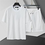 Fendi Short Sleeve Polo Shirt and Shorts Set For Men For Men # 305914, cheap Fendi Shirt Short