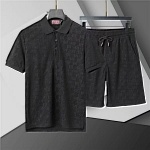 Gucci Short Sleeve Polo Shirt and Shorts Set For Men For Men # 305916, cheap Gucci Shirt Short
