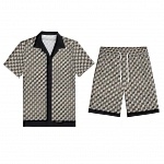 Gucci Short Sleeve Shirt and Shorts Set For Men For Men # 305917