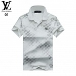 Louis Vuitton Short Sleeve Polo Shirts For Men # 305985
