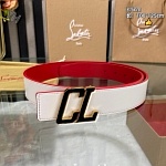 Christian Louboutin 3.5 cm Width Belt For Men # 306023, cheap Christian Louboutin