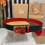 Christian Louboutin 3.5 cm Width Belt For Men # 306028, cheap Christian Louboutin