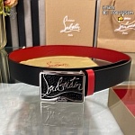 Christian Louboutin 3.5 cm Width Belt For Men # 306029, cheap Christian Louboutin