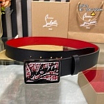 Christian Louboutin 3.5 cm Width Belt For Men # 306030