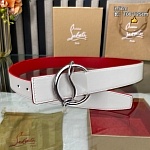 Christian Louboutin 3.5 cm Width Belt For Men # 306036