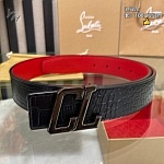 Christian Louboutin 3.5 cm Width Belt For Men # 306040