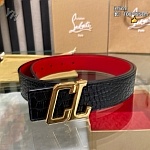 Christian Louboutin 3.5 cm Width Belt For Men # 306041