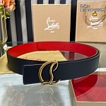 Christian Louboutin 3.5 cm Width Belt For Men # 306048, cheap Christian Louboutin