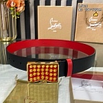 Christian Louboutin 3.5 cm Width Belt For Men # 306051, cheap Christian Louboutin
