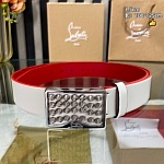 Christian Louboutin 3.5 cm Width Belt For Men # 306055, cheap Christian Louboutin