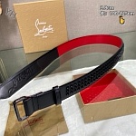 Christian Louboutin 3.8cm Width Belt For Men # 306063, cheap Christian Louboutin