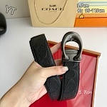 Coach 3.7cm Width Belt For Men # 306065, cheap Coach Belts
