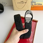 Coach 3.7cm Width Belt For Men # 306066, cheap Coach Belts