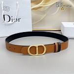 Dior 3.0cm Width Belts  # 306083