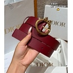 Dior 3.0cm Width Belts  # 306096