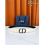 Dior 3.5cm Width Belts  # 306115