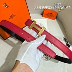 Hermes 2.4cm Width Belts  # 306237