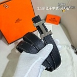 Hermes 2.4cm Width Belts  # 306244