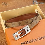 Louis Vuitton 1.8cm Width Belts  # 306275