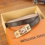 Louis Vuitton 1.8cm Width Belts  # 306276