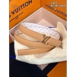 Louis Vuitton 2.0cm Width Belts  # 306283