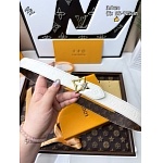 Louis Vuitton 3.0cm Width Belts  # 306289, cheap LouisVuitton Belts