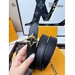 Louis Vuitton 3.0cm Width Belts  # 306290