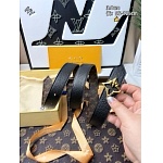 Louis Vuitton 3.0cm Width Belts  # 306290, cheap LouisVuitton Belts
