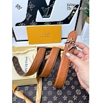 Louis Vuitton 3.0cm Width Belts  # 306291, cheap LouisVuitton Belts